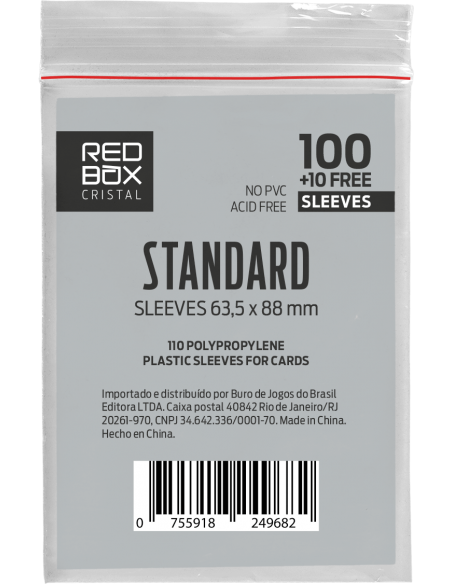 Folio Protector Cristal STANDARD (63.5 x 88) - 110 unidades