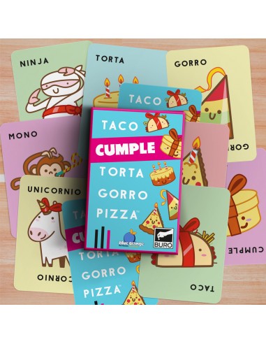 Taco Cumple Torta Gorro Pizza