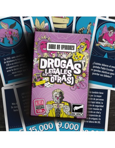 Datos No Opiniones: Drogas Legales (y de las otras)