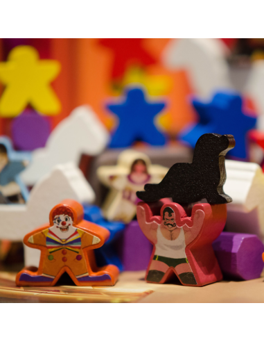 *Combo: Meeple Circus + 2 expansiones*