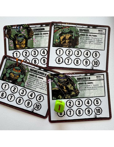 *Munchkin Tortugas Ninja*