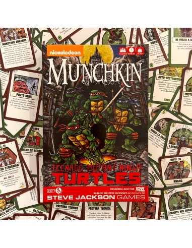 *Munchkin Tortugas Ninja*