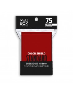 Folio Protector Color Shield Rojo (63.5 x 88) - 75 unidades