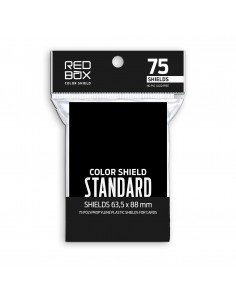 Folio Protector Color Shield Negro (63.5 x 88) - 75 unidades