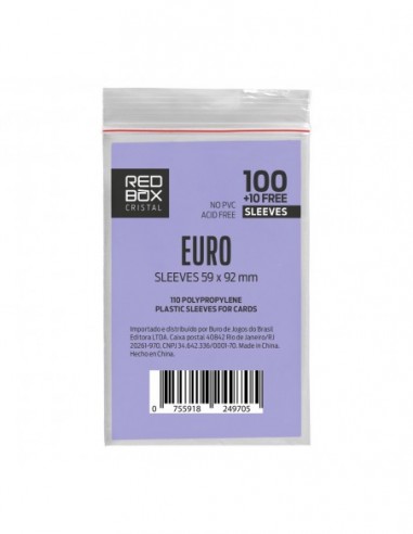 Folio Protector Cristal EURO (59 x 92) - 110 unidades