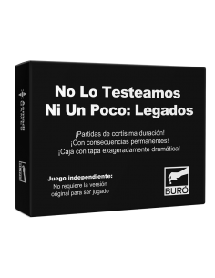 No Lo Testeamos Ni Un Poco: Legados [Expansión]