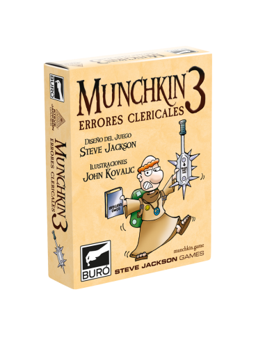 Munchkin 3: Errores Clericales...